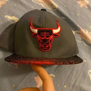 Chicago Bulls snap back. Authentic Mitchell and Ness/ Hardwood Classis